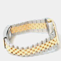 Pre Owned Rolex Datejust 126233-0023 Automatic Mother of Pearl Diamond 18K Yellow Gold Stainless Steel Women’s Wristwatch 36 mm