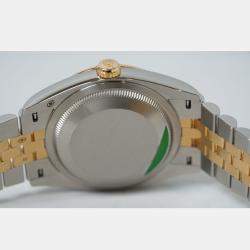 Pre Owned Rolex Datejust 126233-0023 Automatic Mother of Pearl Diamond 18K Yellow Gold Stainless Steel Women’s Wristwatch 36 mm