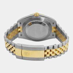 Pre Owned Rolex Datejust 126233-0023 Automatic Mother of Pearl Diamond 18K Yellow Gold Stainless Steel Women’s Wristwatch 36 mm