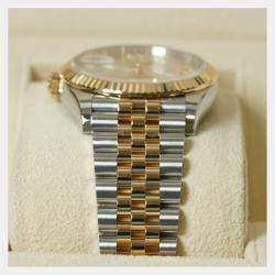 Pre Owned Rolex Datejust 126233-0031 Automatic Silver Diamond 18K Yellow Gold Stainless Steel Women’s Wristwatch 36 mm