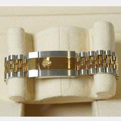 Pre Owned Rolex Datejust 126233-0031 Automatic Silver Diamond 18K Yellow Gold Stainless Steel Women’s Wristwatch 36 mm