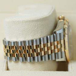 مملوكة مسبقًا ساعة يد نسائية رولكس ديتجاست 126233-0035 أوتوماتيكية ويمبلدون ذهب أصفر عيار 18 ستانلس ستيل 36 مم