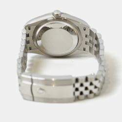 Pre Owned Rolex Datejust 126234-0051 Automatic Green Stainless Steel Women’s Wristwatch 36 mm