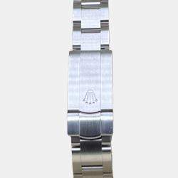 Pre Owned Rolex Tiffany Stainless Steel Oyster Perpetual 277200 Women's Wristwatch 31 mm