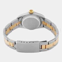 Rolex Oyster Perpetual Steel Yellow Gold Slate Dial Ladies Watch  24.0 mm