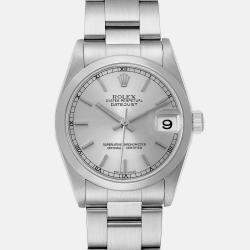 Rolex Datejust Midsize Silver Dial Steel Ladies Watch 31.0 mm