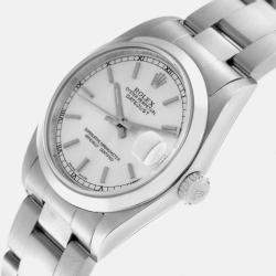 Rolex Datejust Midsize Silver Dial Steel Ladies Watch 31.0 mm