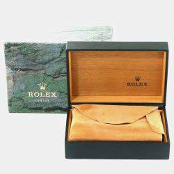 Rolex Midsize 31 Slate Dial Yellow Gold Steel Ladies Watch 67483