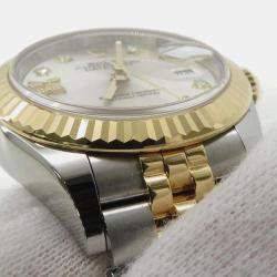 Rolex Silver 18k Yellow Gold Stainless Steel Lady Datejust 279173 Automatic Women's Wristwatch 28 mm