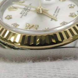 Rolex Silver 18k Yellow Gold Stainless Steel Lady Datejust 279173 Automatic Women's Wristwatch 28 mm