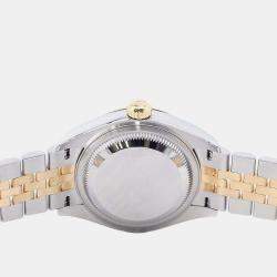 Rolex Silver 18k Yellow Gold Stainless Steel Lady Datejust 279173 Automatic Women's Wristwatch 28 mm