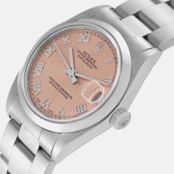 Rolex Datejust 31 Midsize Salmon Dial Steel Ladies Watch 78240  