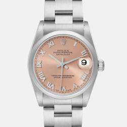 Rolex Datejust 31 Midsize Salmon Dial Steel Ladies Watch 78240  