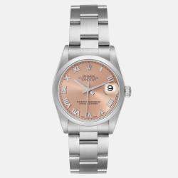 Rolex Datejust 31 Midsize Salmon Dial Steel Ladies Watch 78240  