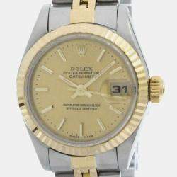 Rolex Datejust 18K Gold Steel Automatic Ladies Watch 26 mm 