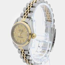 Rolex Datejust 18K Gold Steel Automatic Ladies Watch 26 mm 