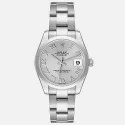 Rolex Datejust Midsize Silver Dial Steel Ladies Watch 178240 31 mm