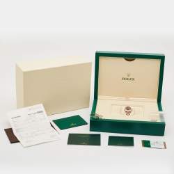 Pre Owned Rolex Chocolate Diamond 18K Everose Gold Datejust 279135RBR-001 Women's Wristwatch 28 mm