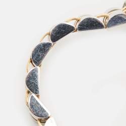 مملوكة مسبقًا Rolex Champagne 18k Yellow Gold Stainless Steel Datejust 69173 Women's Wristwatch 26 mm