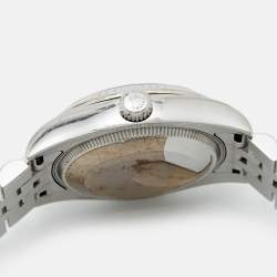 Rolex Black 18K White Gold Oystersteel Datejust 178274 Women's Wristwatch 31 mm