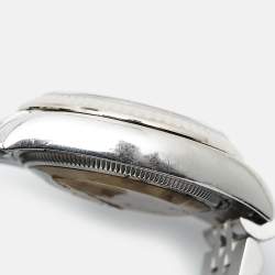 Rolex Black 18K White Gold Oystersteel Datejust 178274 Women's Wristwatch 31 mm