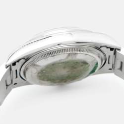 Rolex Blue Stainless Steel Air King 14000M Women's Wristwatch 34 mm 
