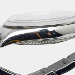 Rolex Blue Stainless Steel Air King 14000M Women's Wristwatch 34 mm 