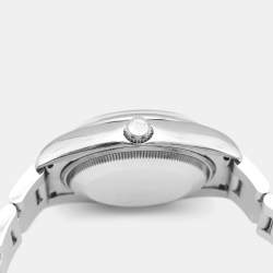 Pre Owned Rolex Pink Stainless Steel Oyster Perpetual 114200 Women's Wristwatch 34 mm