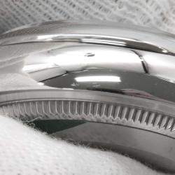 Rolex Blue Stainless Steel Oyster Perpetual Automatic Women's Wristwatch 31 mm