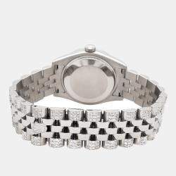 Rolex Custom Royal Pink 3.30ct Diamonds Stainless Steel Datejust 178240 Automatic Women's Wristwatch 31mm