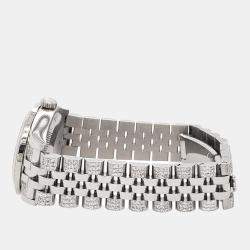 Rolex Custom Champagne 3.30ct Diamonds Stainless Steel Datejust 178240 Automatic Women's Wristwatch 31mm