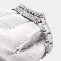 Rolex Custom Champagne 7.2ct Diamonds Stainless Steel Datejust 178240 Automatic Women's Wristwatch 31mm