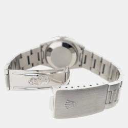 Rolex Custom Grey Diamond Stainless Steel Datejust 78240 Automatic Women's Wristwatch 31 mm