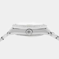 Rolex Custom Chocolate Diamond Stainless Steel Datejust  Automatic Women's Wristwatch 31MM