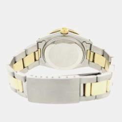 Rolex Customised Black 1.52CT Diamond 18K Yellow Gold Stainless Steel Datejust  Automatic Women's Wristwatch 31mm