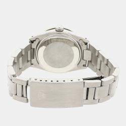 Rolex Customised Black Diamond Stainless Steel Datejust  Automatic Women's Wristwatch 31MM