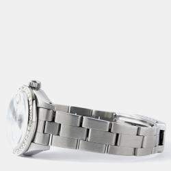 Rolex Customised Sangria Stainless Steel Datejust  Automatic Women's Wristwatch 26mm