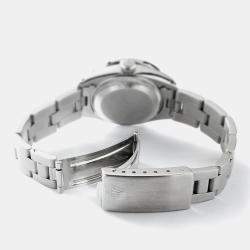 Rolex Customised Silver Diamond Stainless Steel Datejust  Automatic Women's Wristwatch 26mm