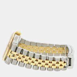 Rolex Customised  Diamond 18K Yellow Gold Datejust 68273 Automatic Men's Wristwatch