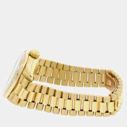 Rolex Customised Green Diamond 18K Yellow Gold   Automatic Women's Wristwatch 26MM