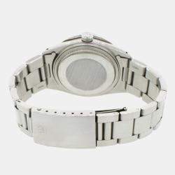 Rolex Customised White MOP 2.75CT Diamond Stainless Steel Datejust  Automatic Men's Wristwatch 36MM