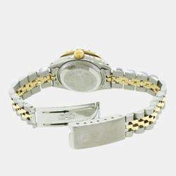 Rolex Customised  Diamond 18K Yellow Gold Datejust  Automatic Women's Wristwatch 26mm