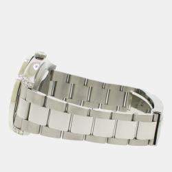 Rolex Customised Blue 5.1CT Diamond Stainless Steel Datejust II 116300 Automatic Men's Wristwatch 41mm