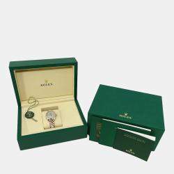 Rolex MOP 18K Rose Gold Stainless Steel Datejust 279171 Automatic Women's Wristwatch 28 mm