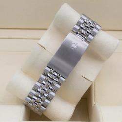 Rolex Customised Silver 1.15CT Diamond Stainless Steel Datejust  Automatic Men's Wristwatch 36mm