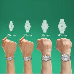 Pre Owned Rolex Customised Black MOP Diamond Stainless Steel Datejust 69173 Automatic Women's Wristwatch 26mm