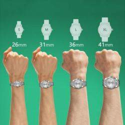 Rolex Customised Ivory Diamond Stainless Steel Datejust 68274 Automatic Women's Wristwatch 31mm