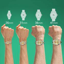 Rolex Customised Champagne Diamond 18K Yellow Gold Stainless Steel Datejust 68273 Automatic Women's Wristwatch 31mm