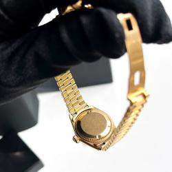 Rolex 18k Yellow Gold Datejust 6927 Automatic Women's Wristwatch 26 mm