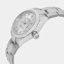 Rolex Silver Stainless Steel Datejust 279160 Automatic Women's Wristwatch 28 mm